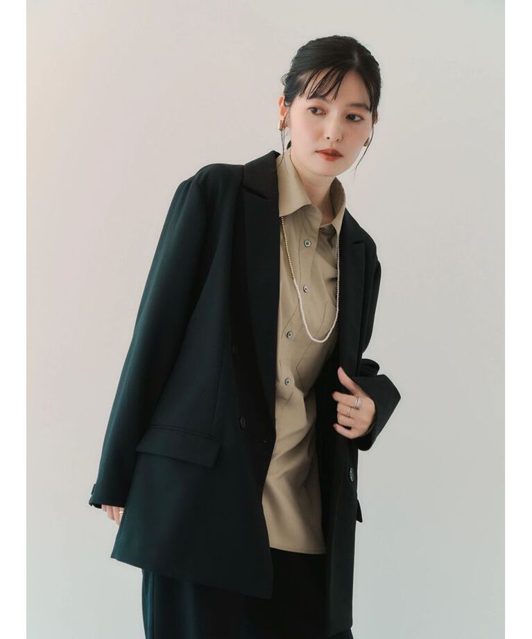 YECCA VECCA「【CLASSY.掲載】ストレッチロングジャケット」|その他|