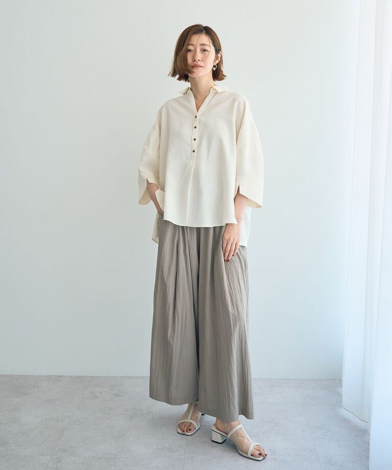 Editt by YECCA VECCA「ドライタッチイージーワイドパンツ」|その他|