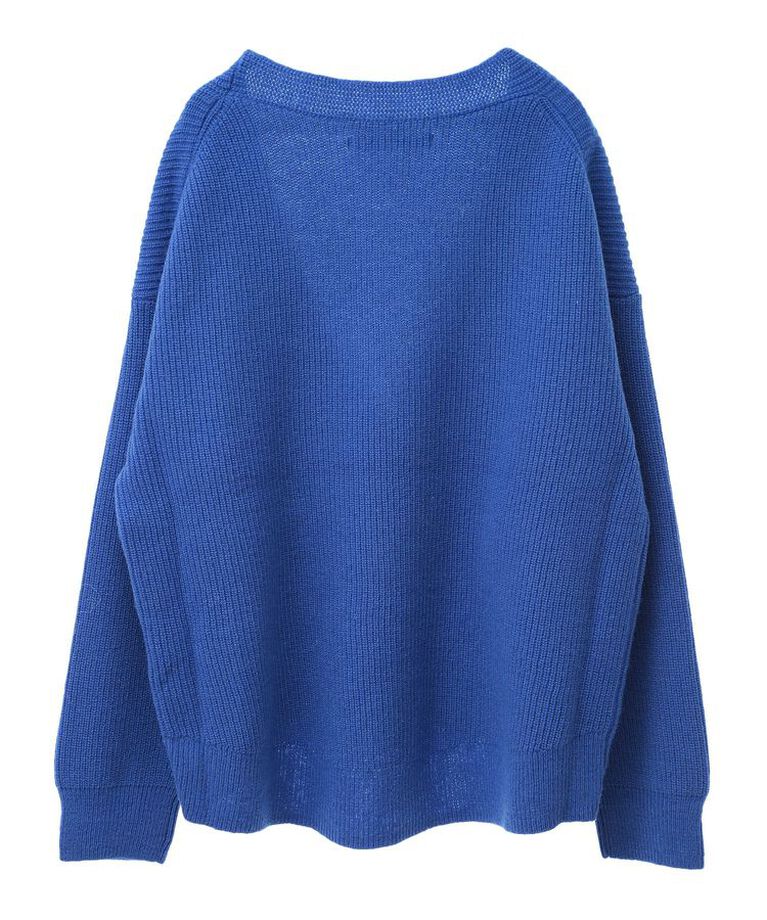 GARAGE OF GOOD CLOTHING「深Vネック畔ニットプルオーバー」|ニット・セーター|