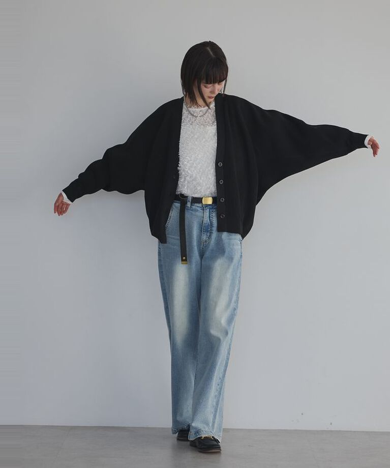 GARAGE OF GOOD CLOTHING「ワイドストレートデニム」|デニム|