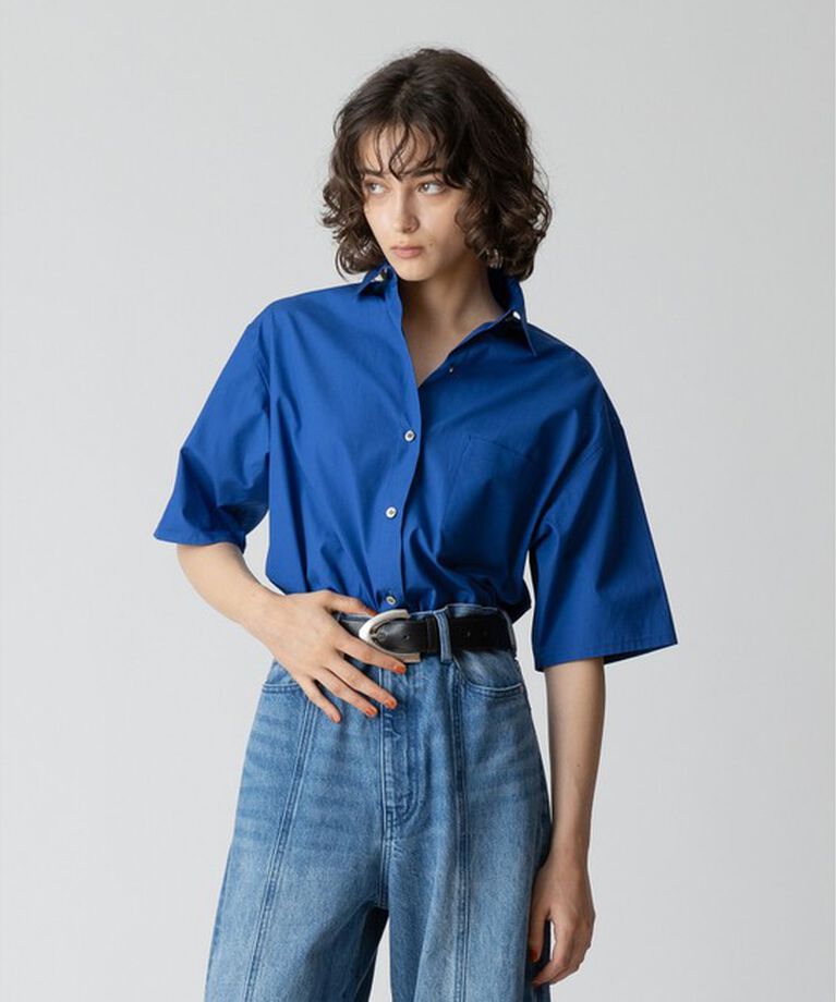 allureville「コットンブロードオーバーシャツ」|シャツ・ブラウス|