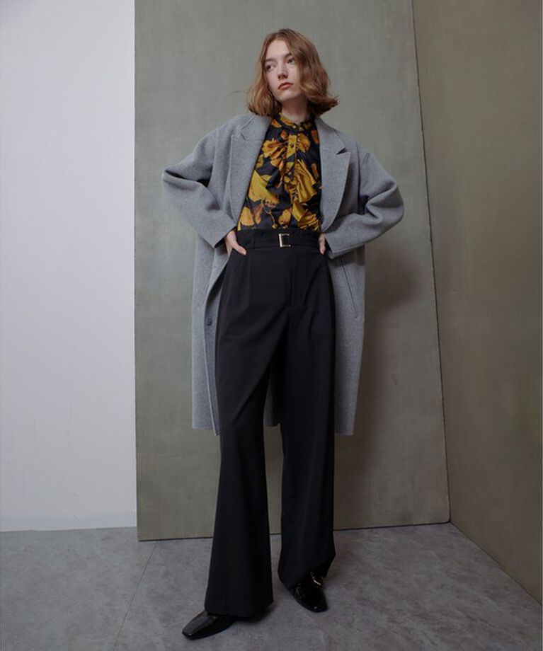 allureville「トラディッショナルリバーコート」|チェスターコート|