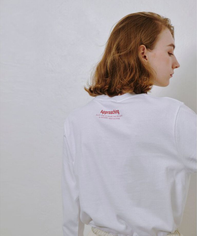 allureville「カリグラフィーロゴロンTEE」|Tシャツ・カットソー|