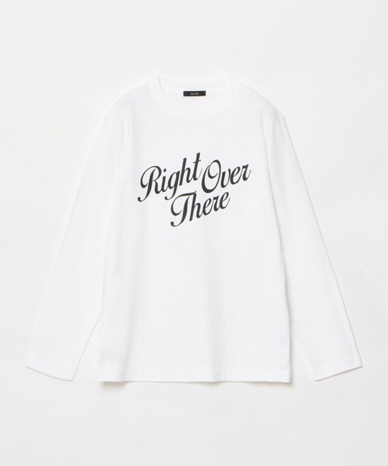 allureville「カリグラフィーロゴロンTEE」|Tシャツ・カットソー|