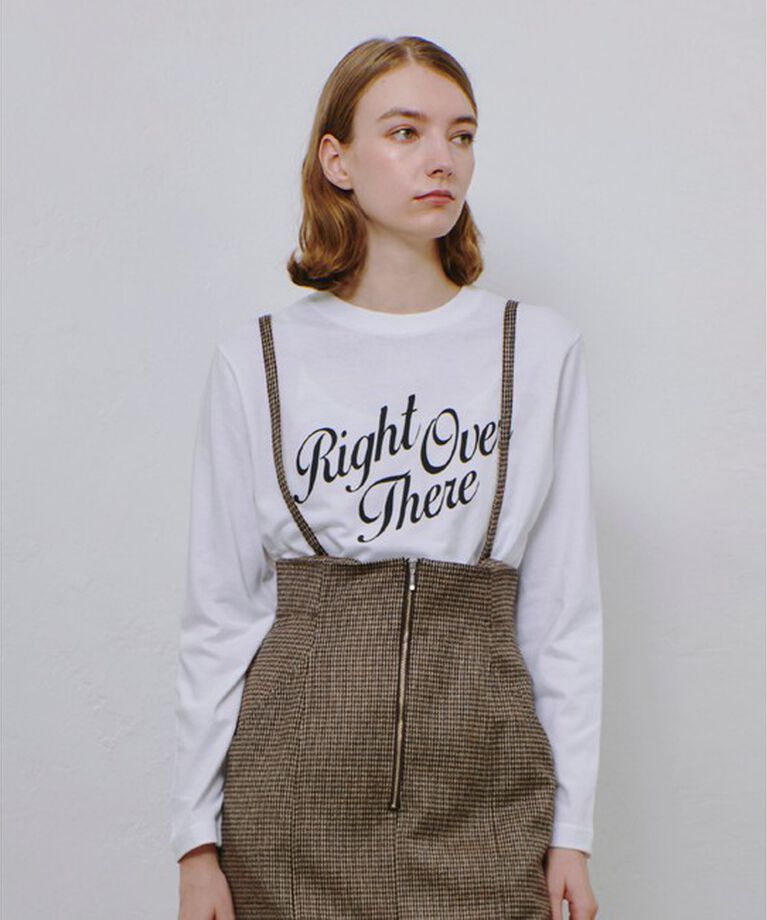 allureville「カリグラフィーロゴロンTEE」|Tシャツ・カットソー|