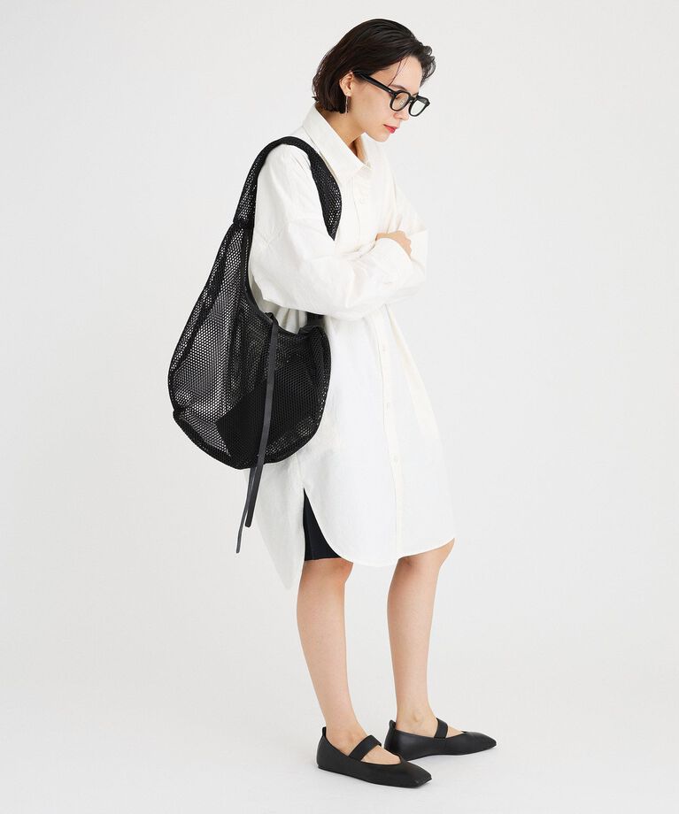 BABYLONE「ビッグオーバーシャツワンピース」|ワンピース|