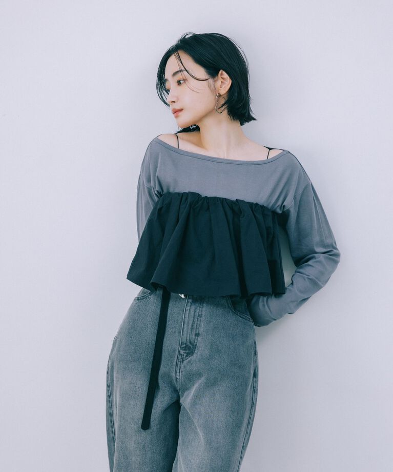 BABYLONE「【Miller×BABYLONE×YUI YANAGIHASHI】コラボTEE」|Tシャツ・カットソー|