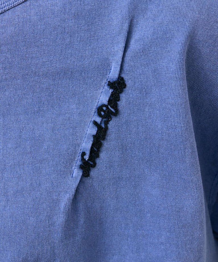  「タックロゴ刺繍Tシャツ」|プルオーバー|