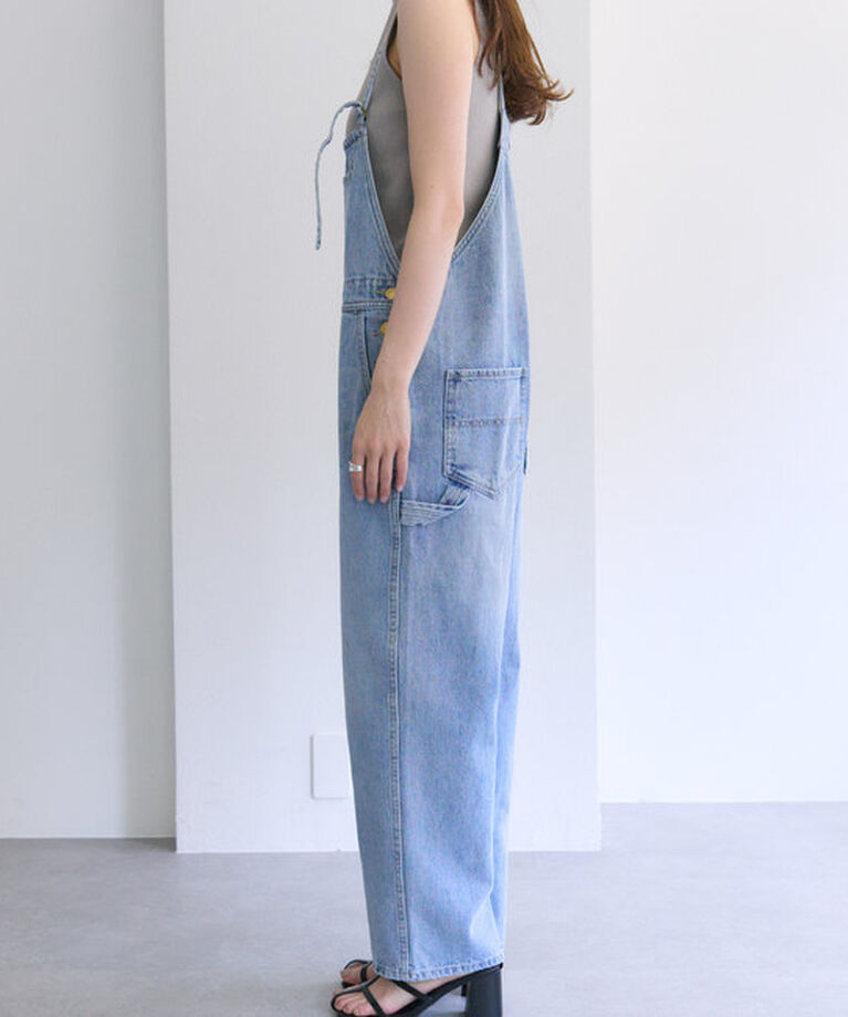  「【25th】綿麻デニムサロペット」|その他|