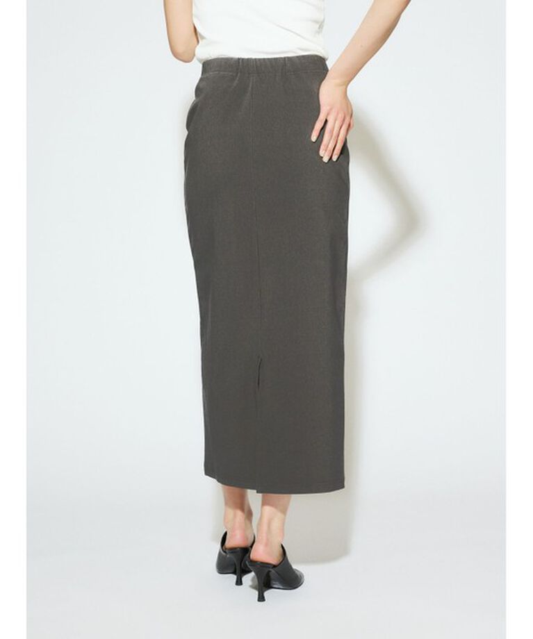 MIDIUMISOLID「MIDIUMISOLID for Ladies リブフィットロングスカート」|スカート|