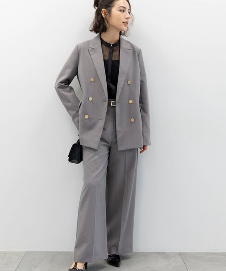 Te chichi「【セレモニーアイテム】ベルト付ワイドパンツ（セットアップ可）」|その他|