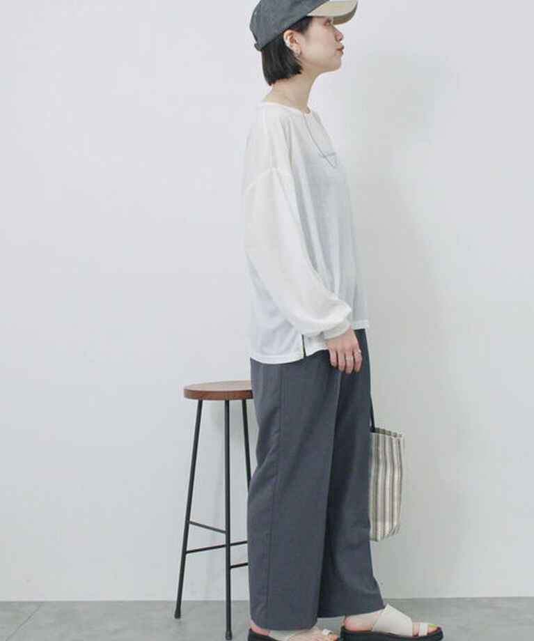 Samansa Mos2 blue「【ふっくらクッション】厚底トングサンダル」|ビジネス・ドレスシューズ|