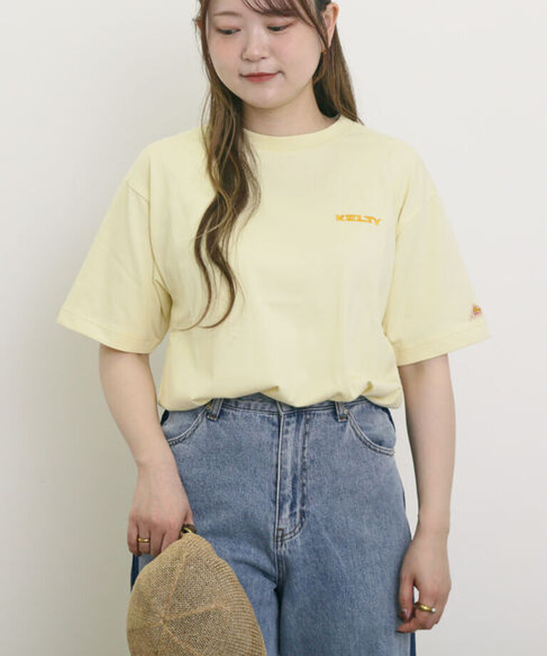 Samansa Mos2「【KELTY×Samansa Mos2】フラワープリントTシャツ」|Tシャツ・カットソー|