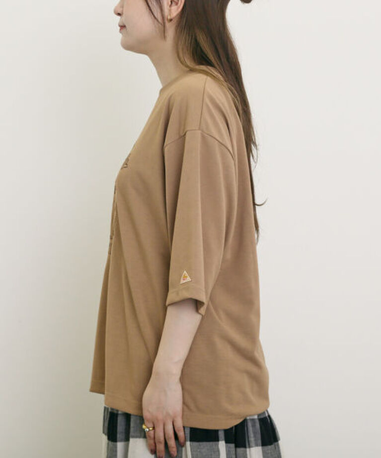 Samansa Mos2「【KELTY×Samansa Mos2】ベアー刺繍Tシャツ」|Tシャツ・カットソー|