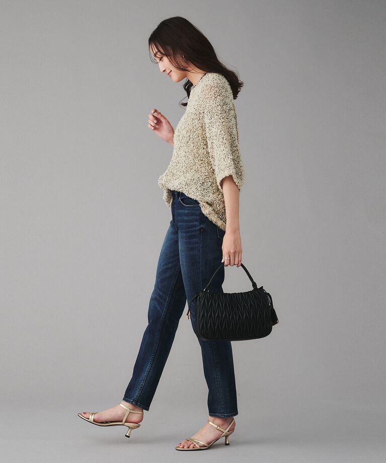 UNTITLED「【Healthy DENIM×UNTITLED】別注 R Mrytle（リマートル）テーパードデニム」|デニム|