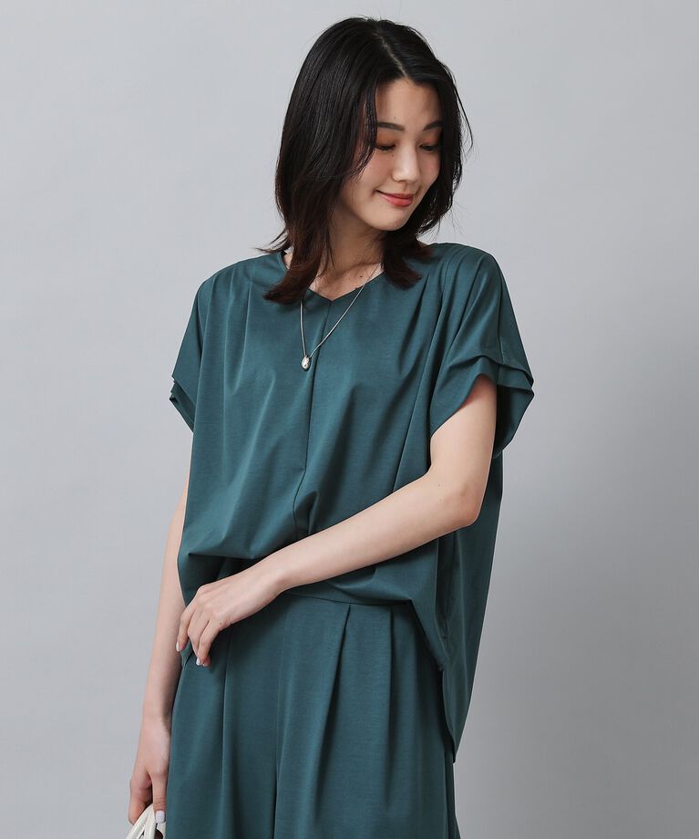 UNTITLED「【セットアップ可能／コットン】プレーティング天竺プルオーバー」|Tシャツ・カットソー|