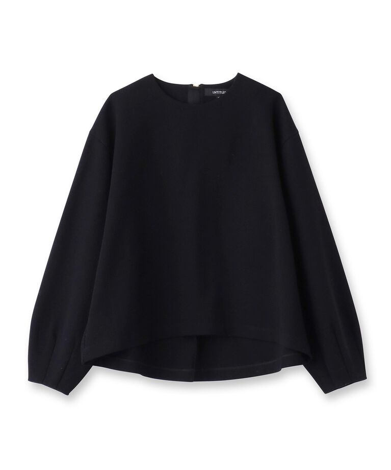 UNTITLED「【洗える/後ろファスナー】ダンボールプルオーバー」|Tシャツ・カットソー|
