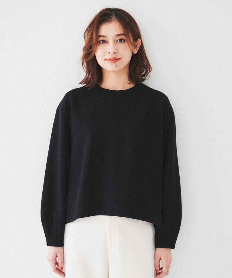 UNTITLED「【洗える/後ろファスナー】ダンボールプルオーバー」|Tシャツ・カットソー|