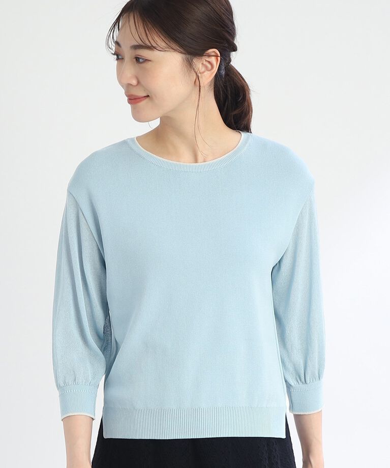 Reflect「【SALE／人気ニット！WEB限定カラーあり／洗える】バックボタンディティールニット」|ニット・セーター|