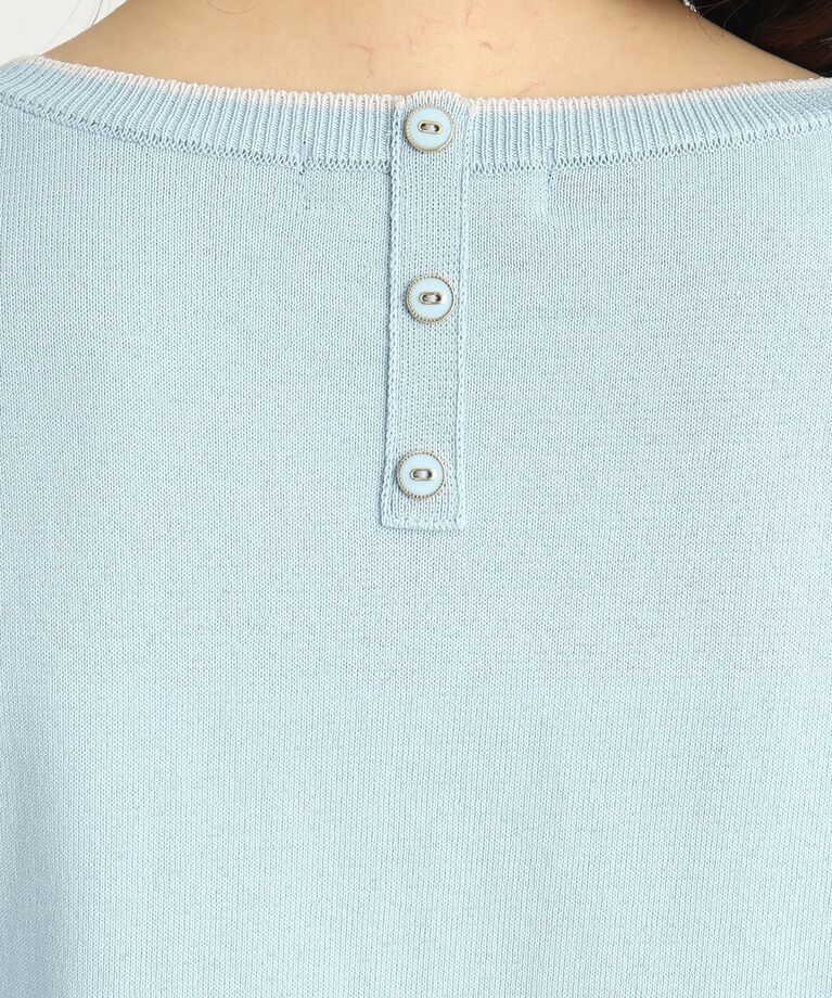 Reflect「【SALE／人気ニット！WEB限定カラーあり／洗える】バックボタンディティールニット」|ニット・セーター|