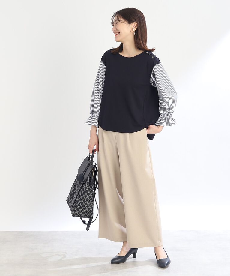 Reflect「【SALE／カラー追加！／マシンウォッシュ可能／UVカット／接触冷感】リラクシーワイドパンツ」|その他|