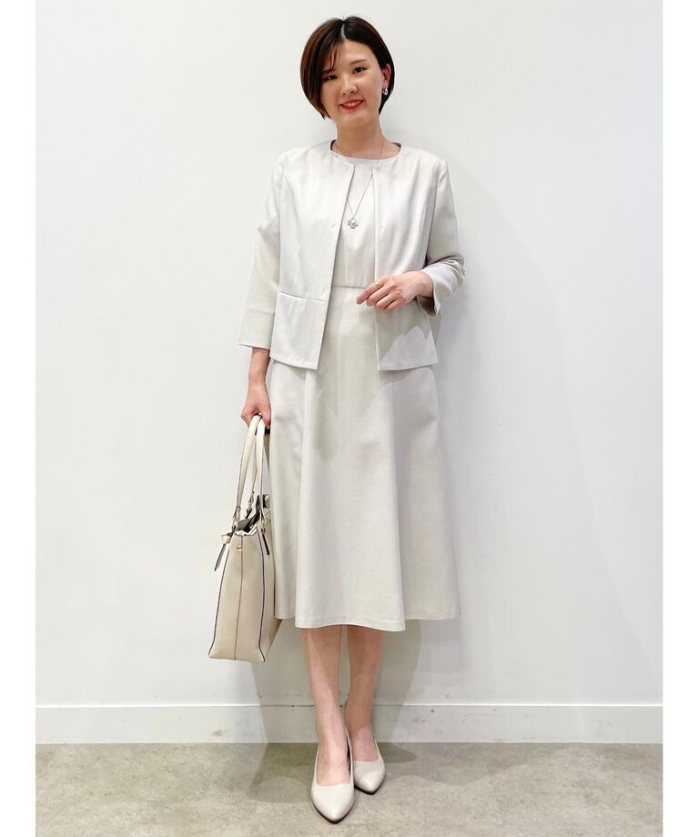 Reflect「【SALE／UVカット／接触冷感／洗える／セットアップ可能】ドライタッチジャケット」|ノーカラージャケット|