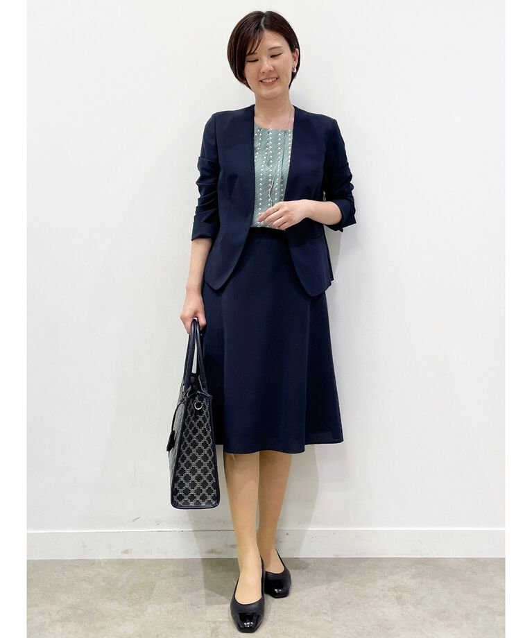 Reflect「【SALE／夏に快適！／接触冷感／洗える／セットアップ可能】ノーカラージャケット」|ノーカラージャケット|