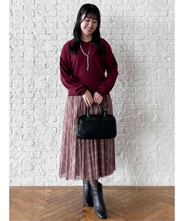 Reflect「【WEB限定カラーあり／手洗い可／セットアップ可】ゆるめフォルムニット」|ニット・セーター|