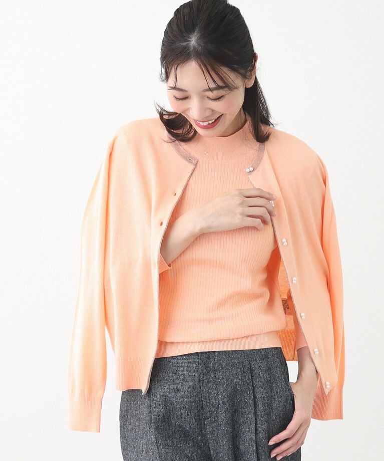 Reflect「【春SALE／手洗い可】カーディガン＋ニットツインセット」|その他|
