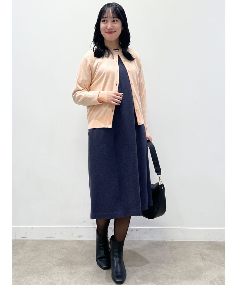 Reflect「【春SALE】ドルマンスリーブストレートシルエットワンピース」|ワンピース|