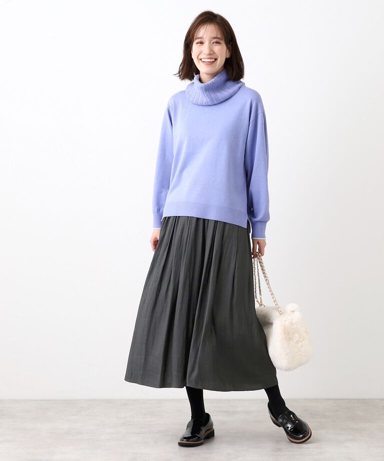 Reflect「【E‐QUALITY／手洗い可／ウエスト総ゴム】シャンブレースカーチョパンツ」|その他|