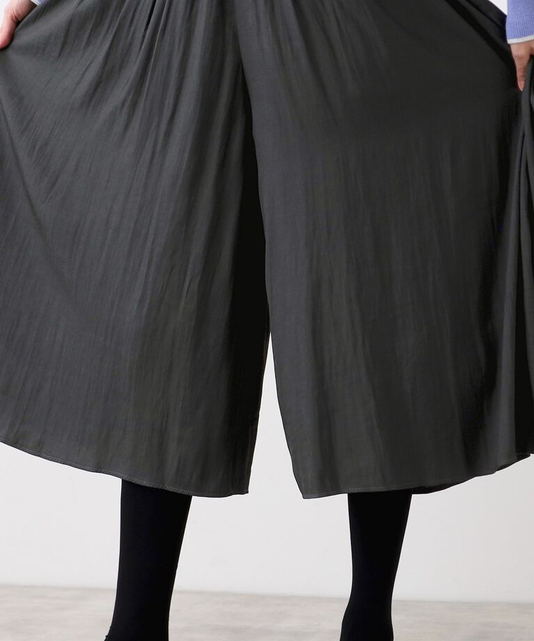 Reflect「【E‐QUALITY／手洗い可／ウエスト総ゴム】シャンブレースカーチョパンツ」|その他|