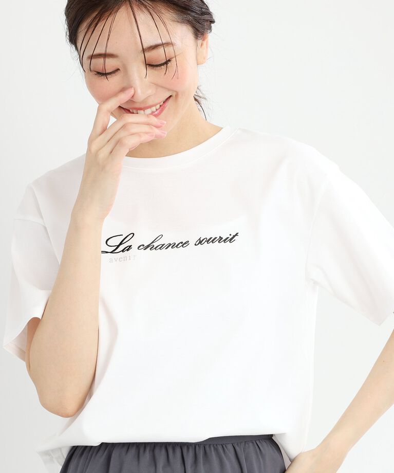 Reflect「【UVカット／接触冷感／マシンウォッシュ可】ロゴTシャツ」|Tシャツ・カットソー|