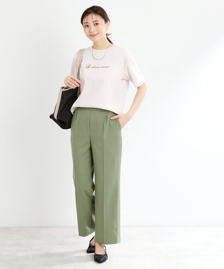 Reflect「【接触冷感／マシンウォッシュ可／セットアップ可能】ストレートシルエットパンツ」|その他|