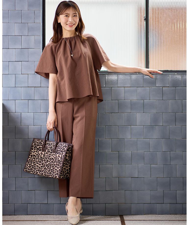 Reflect「【UVカット／マシンウォッシュ可／セットアップ可／夏の通勤におすすめ】ドライタッチストレートパンツ」|その他|