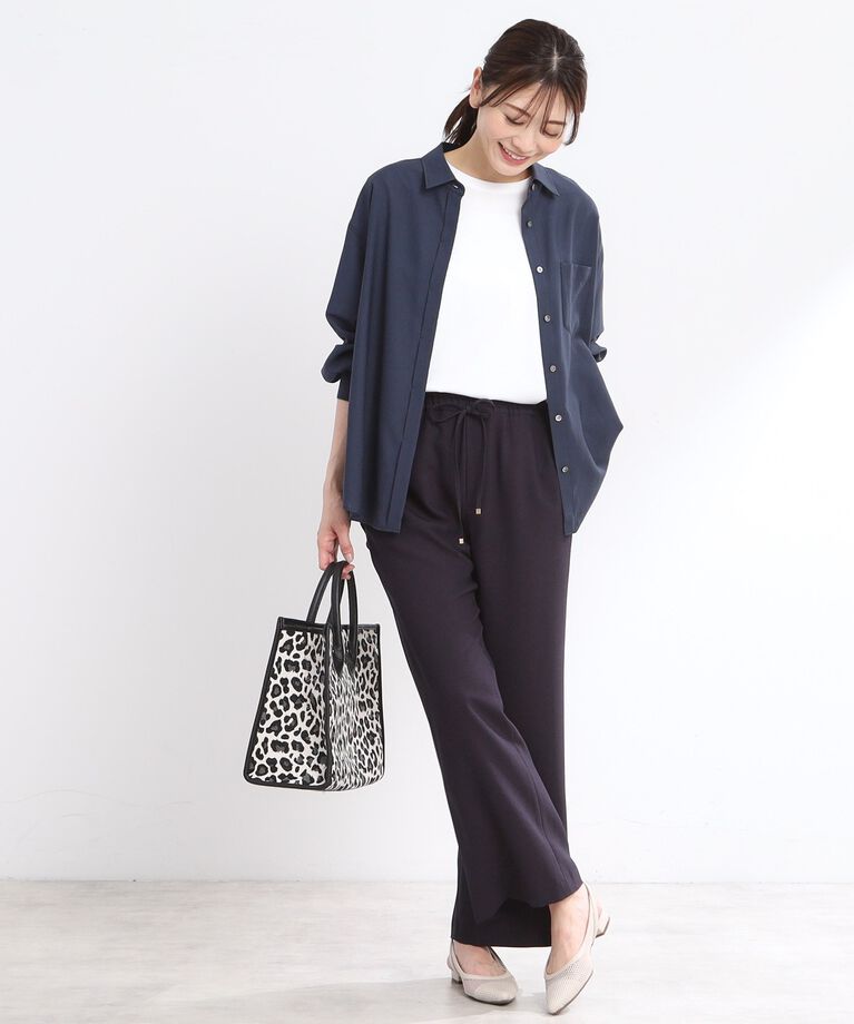 Reflect「【接触冷感／マシンウォッシュ可】3WAYシアーシャツブラウス」|シャツ・ブラウス|