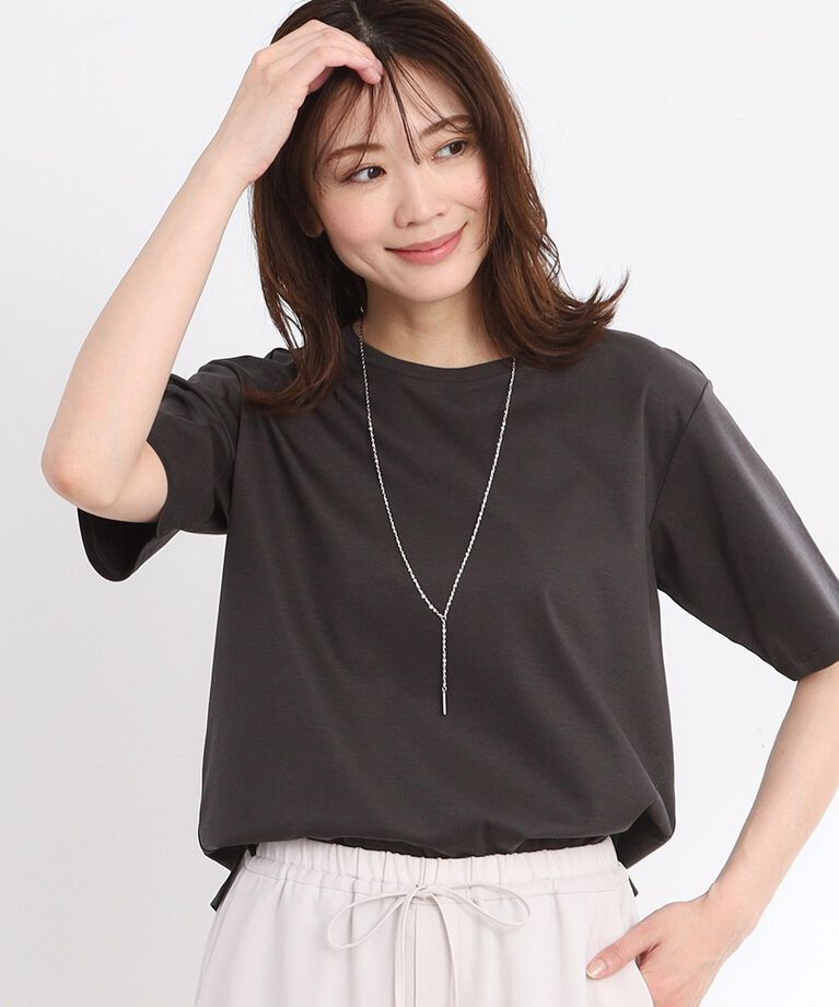 Reflect「【UVカット／接触冷感／マシンウォッシュ可能】ベーシックジャージTシャツ」|Tシャツ・カットソー|