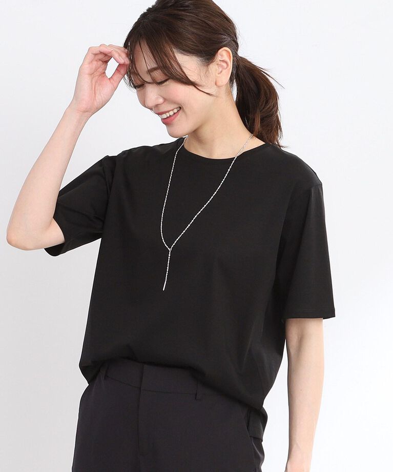 Reflect「【UVカット／接触冷感／マシンウォッシュ可能】ベーシックジャージTシャツ」|Tシャツ・カットソー|