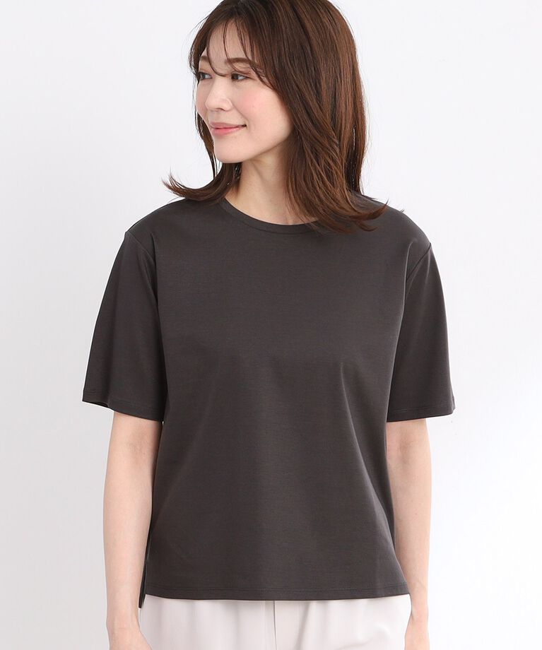 Reflect「【UVカット／接触冷感／マシンウォッシュ可能】ベーシックジャージTシャツ」|Tシャツ・カットソー|