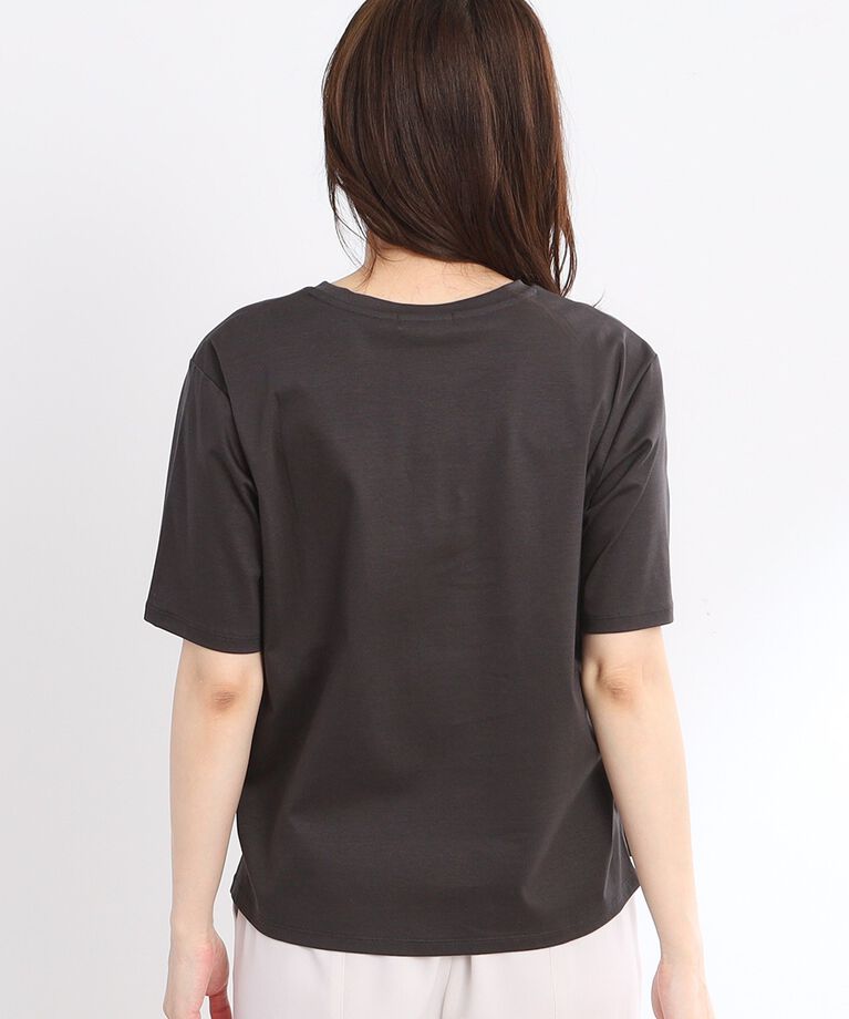 Reflect「【UVカット／接触冷感／マシンウォッシュ可能】ベーシックジャージTシャツ」|Tシャツ・カットソー|