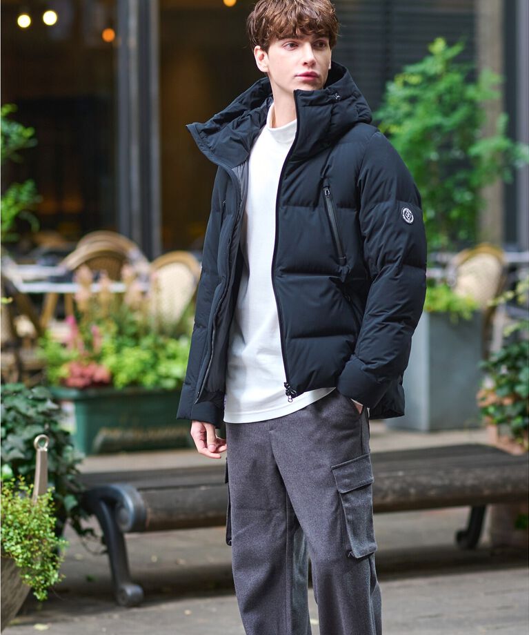 DRESSTERIOR「【700フィルパワー/高品質ダウン/Safari12月号｜Begin12月号掲載】ホワイトグース ホ」|ダウン|