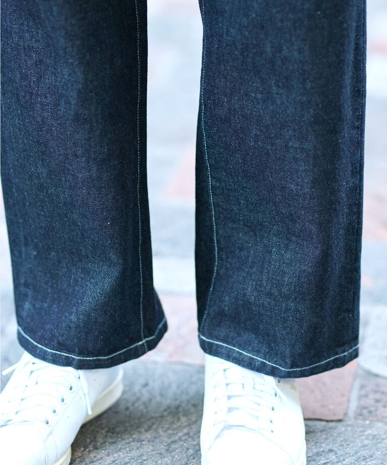 DRESSTERIOR「【セットアップ可】ハイグレード ワイドデニムパンツ」|デニム|