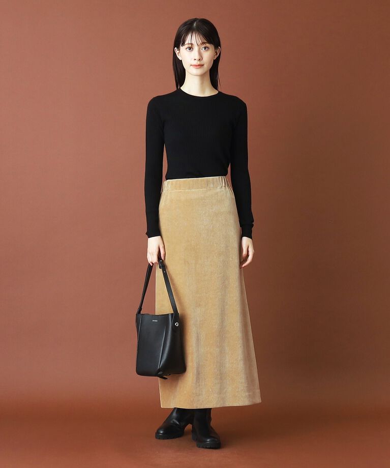 DRESSTERIOR「コーデュロイイージースカート」|スカート|