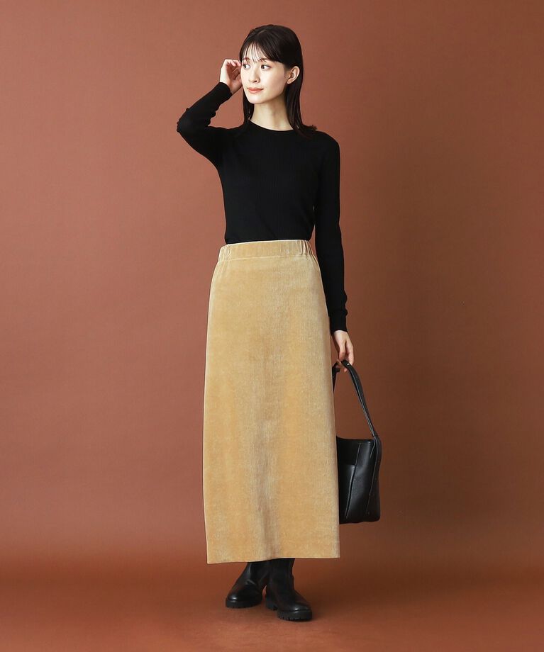 DRESSTERIOR「コーデュロイイージースカート」|スカート|