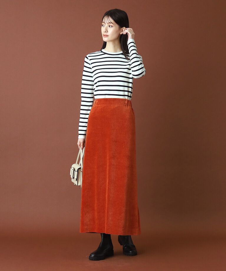 DRESSTERIOR「コーデュロイイージースカート」|スカート|