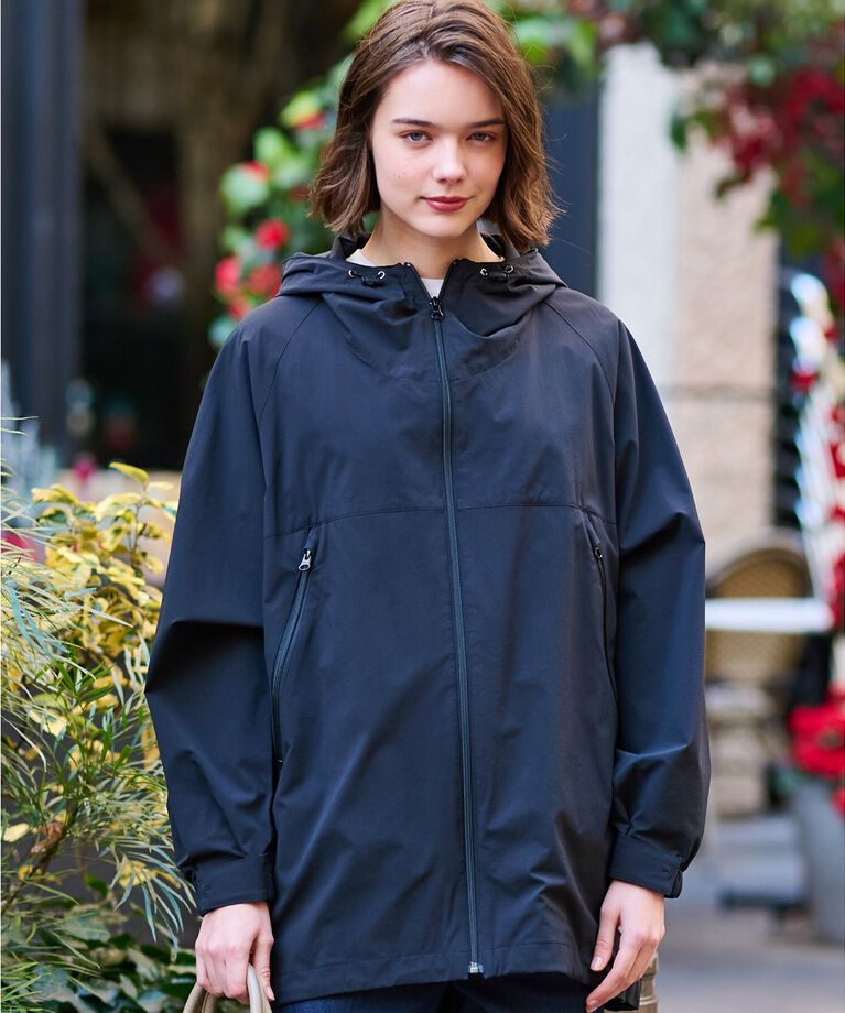 DRESSTERIOR「【洗える】撥水ストレッチアノラックパーカー」|ブルゾン・スタジャン|