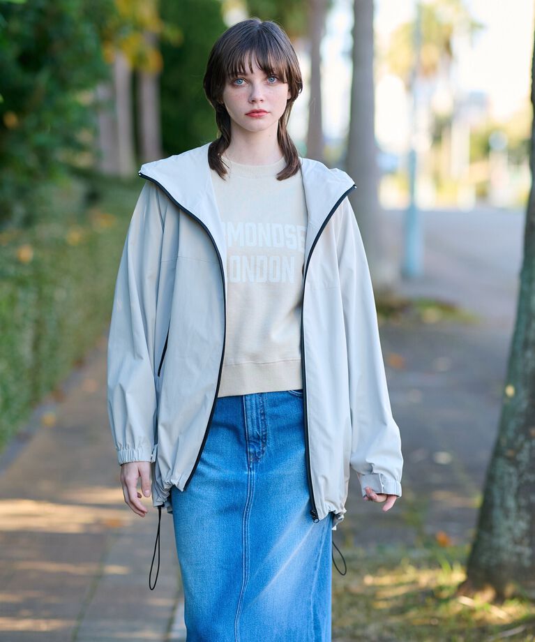 DRESSTERIOR「【洗える】撥水ストレッチアノラックパーカー」|ブルゾン・スタジャン|