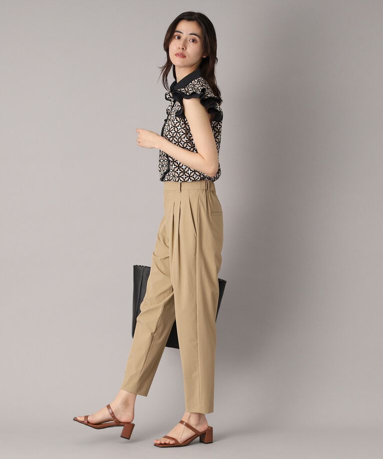 DRESSTERIOR「【再登場/後ろウエストゴム】タックナイロンテーパードパンツ」|その他|