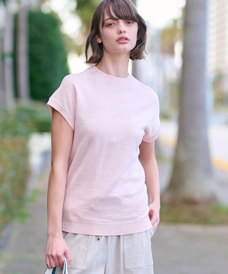 DRESSTERIOR「【毎年人気！／洗える】リネン裏毛フレンチプルオーバー」|Tシャツ・カットソー|