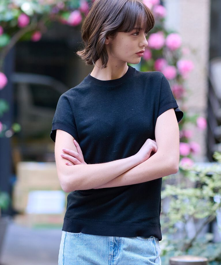 DRESSTERIOR「【毎年人気！／洗える】リネン裏毛フレンチプルオーバー」|Tシャツ・カットソー|